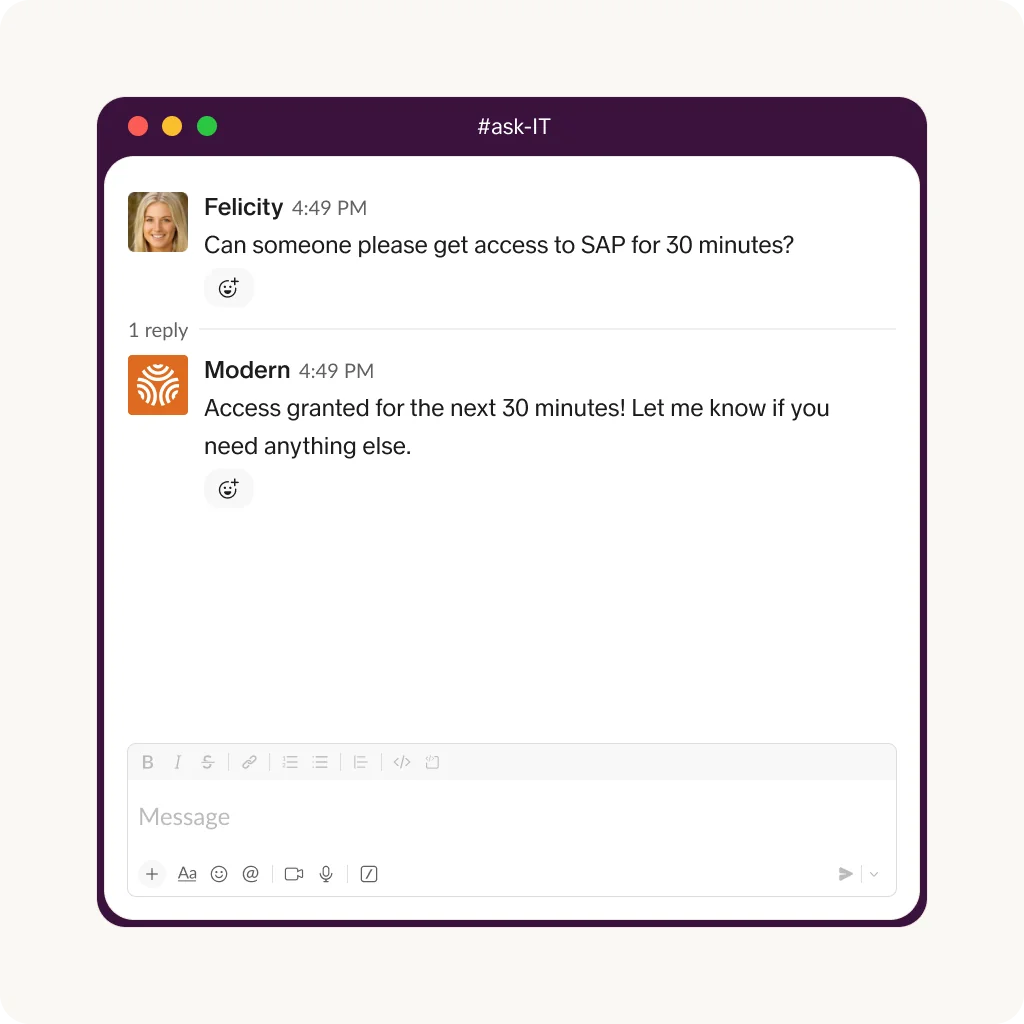 Help desk automation